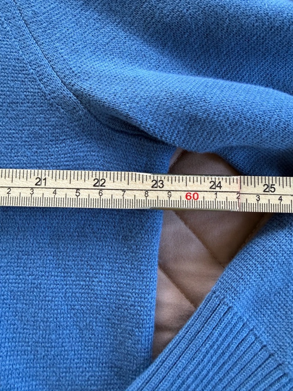 Talbots Blue Zip-Front Utility Jacket - Picture 4 of 12